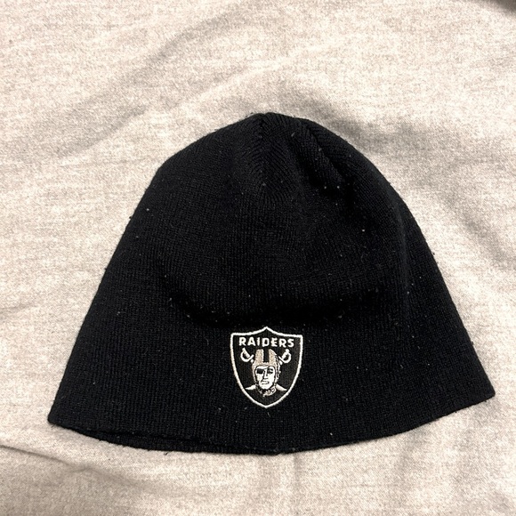 Oakland Raiders Kids Beanie - Picture 1 of 5